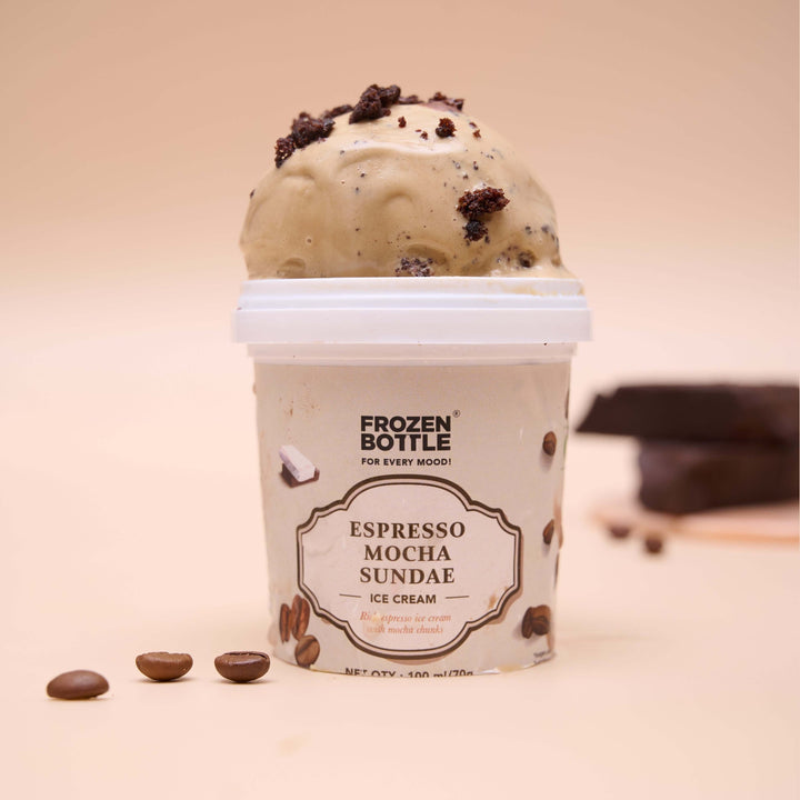Espresso Mocha Ice Cream Sundae Tubs
