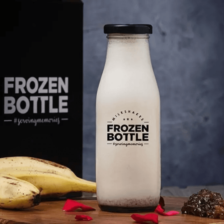 Banana Gulkand Milkshake