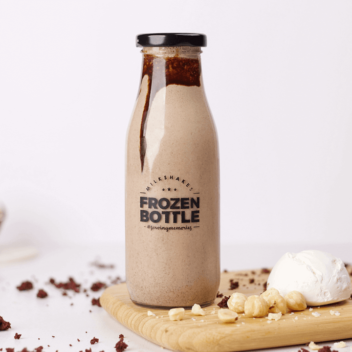Chocolate Hazelnut Brownie Milkshake