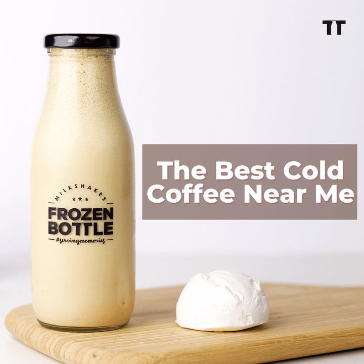 Ice cream blended Cold Coffee | Frozen Bottle 