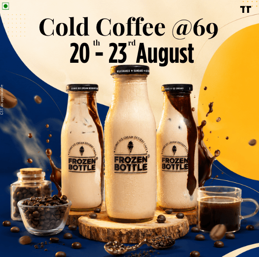 Cold Coffee at Rs 69: Best Coffee Deal This August