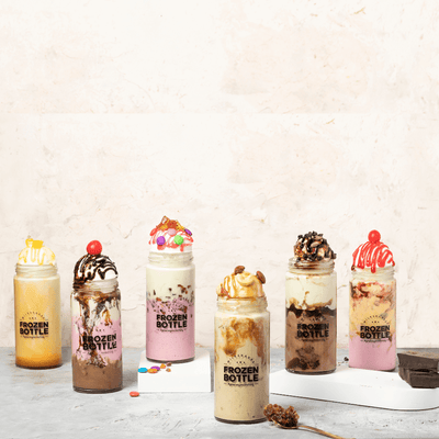 India's first Eggless iconic Sundaes By frozen Bottle