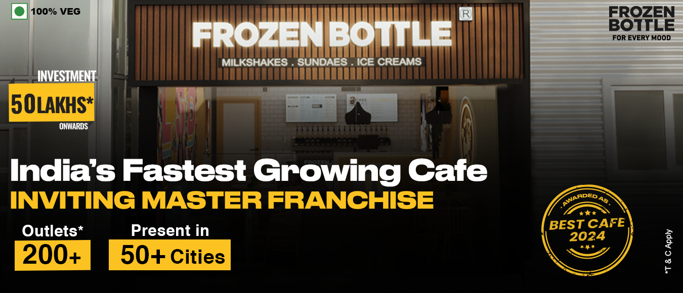 Master Franchise In India | Frozen Bottle