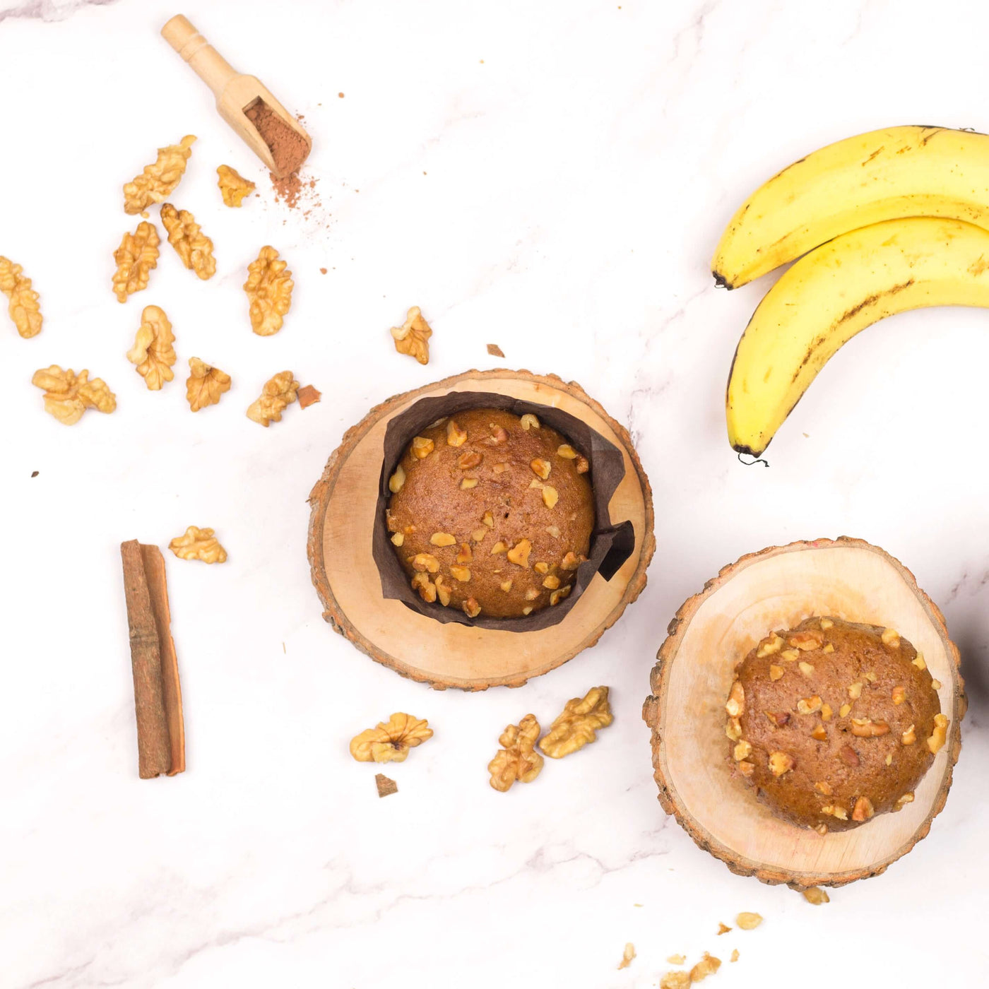 Banana Walnut Muffins