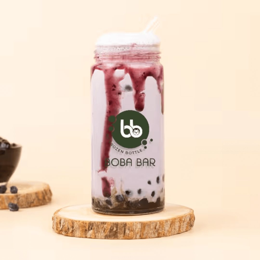 Blackcurrant Bubble Tea