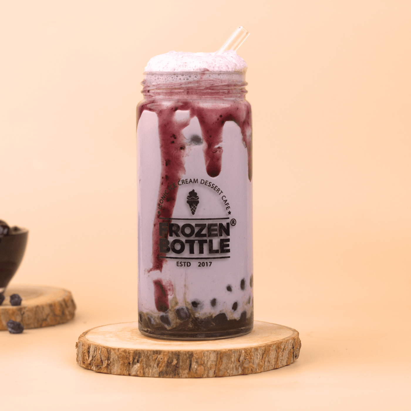 Blackcurrent Bubble Tea