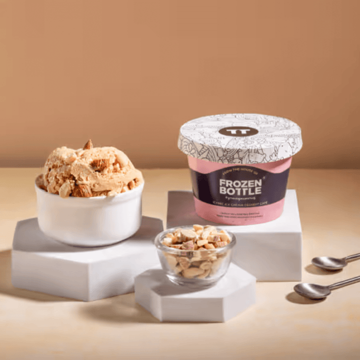 Caramel Nuts Ice Cream – Creamy, Nutty & Delicious