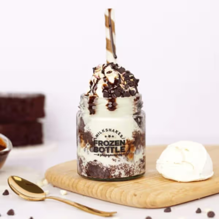 Choco Vanilla Fudge Sundae – Gooey Dessert Jar