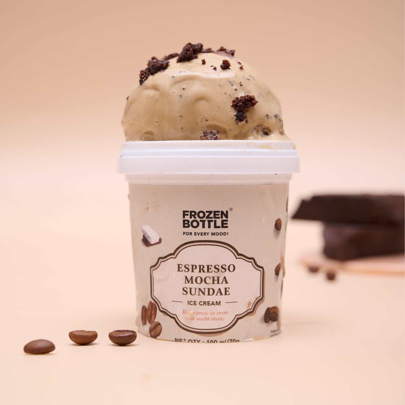 Espresso Mocha Ice Cream Sundae Tubs