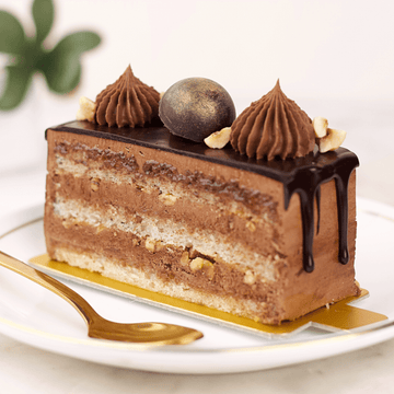 Chocolate hazelnut cake filled... - Le Sud Patisserie | Facebook