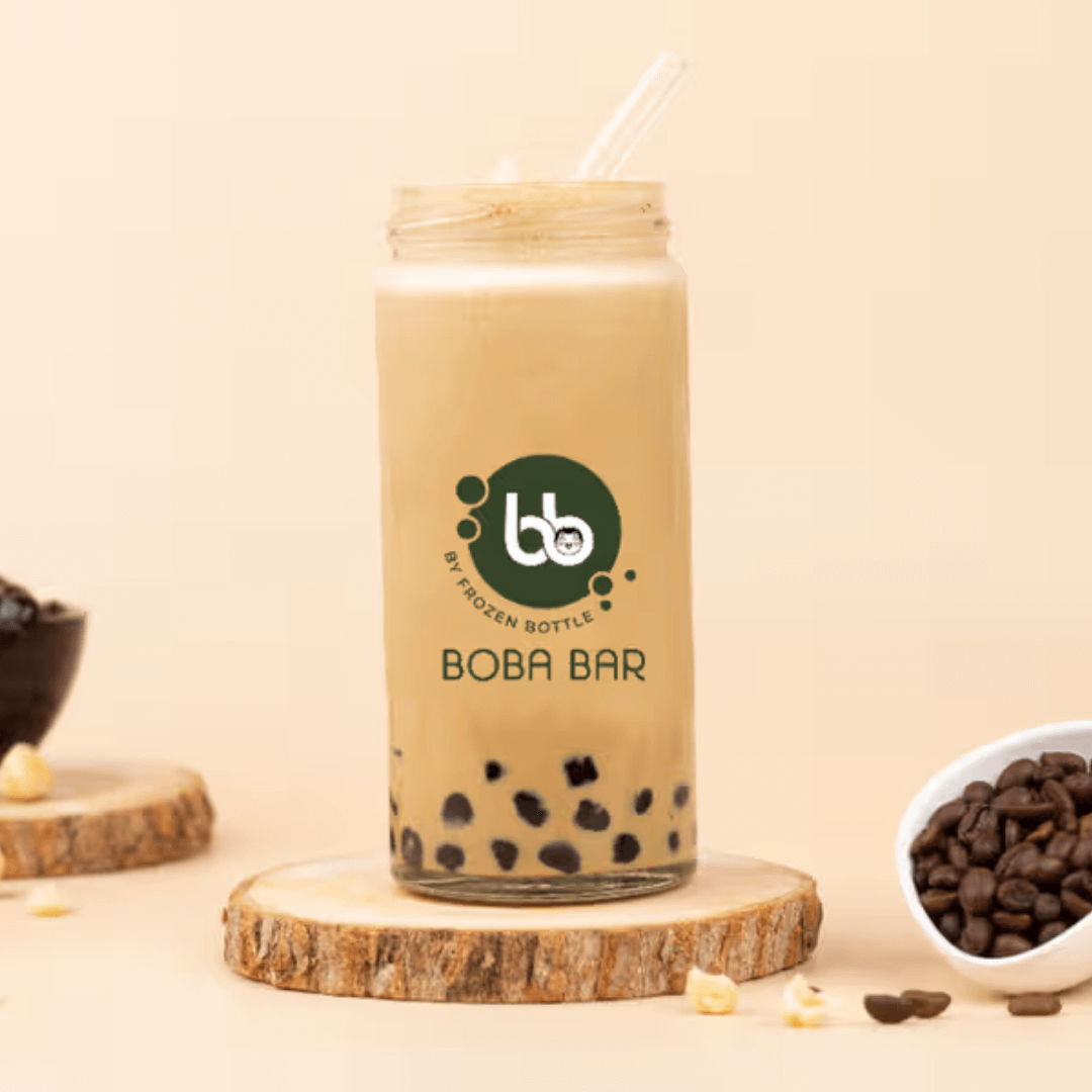 Hazelnut and Caramel Bubble Tea