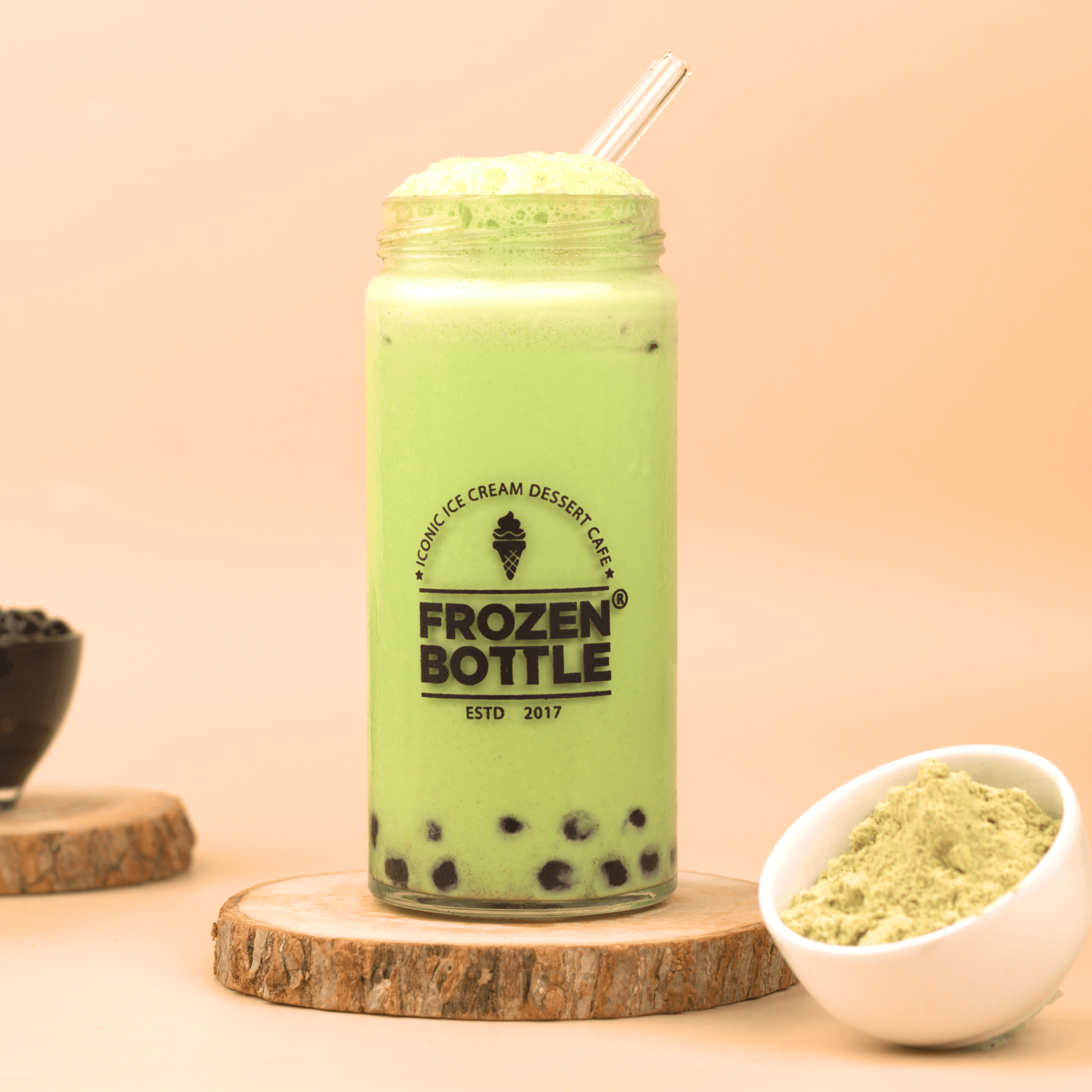 Matcha Bubble Tea | No.1 Creamy Boba Sip – Frozen Bottle