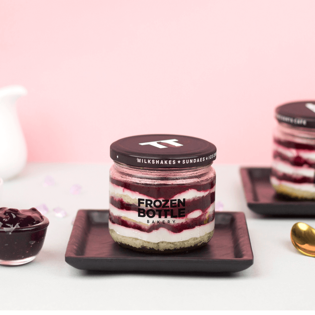 Mixberry Trifle Cake Dessert Jars