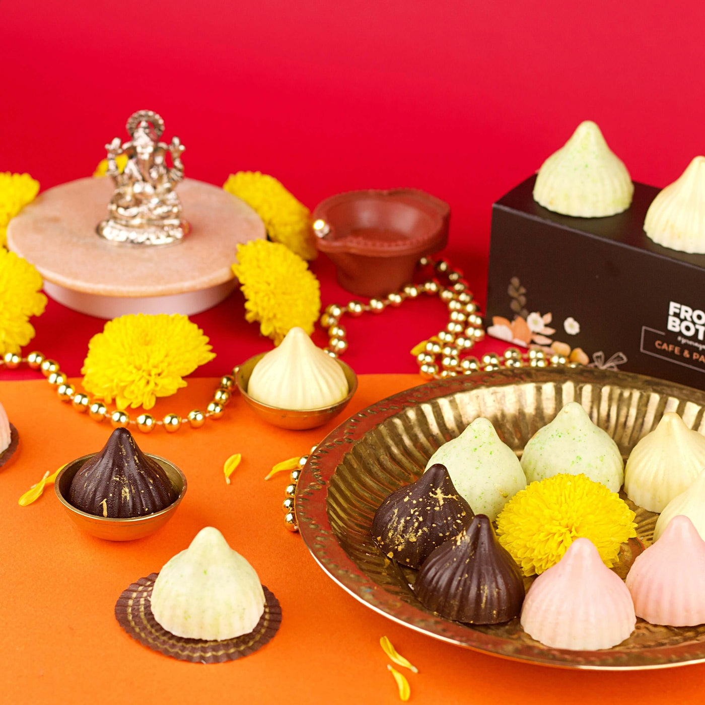 Chocolate Modak - Box of 16