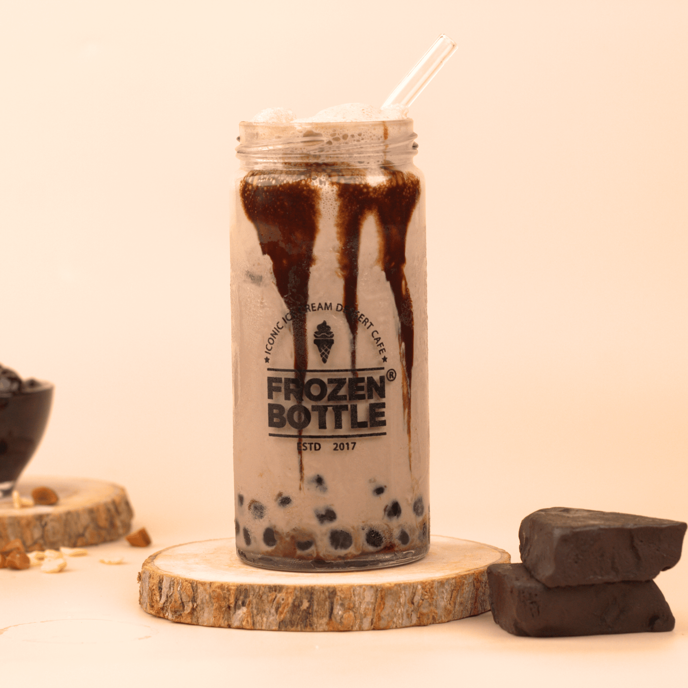 Nutty Chocolate Bubble Tea