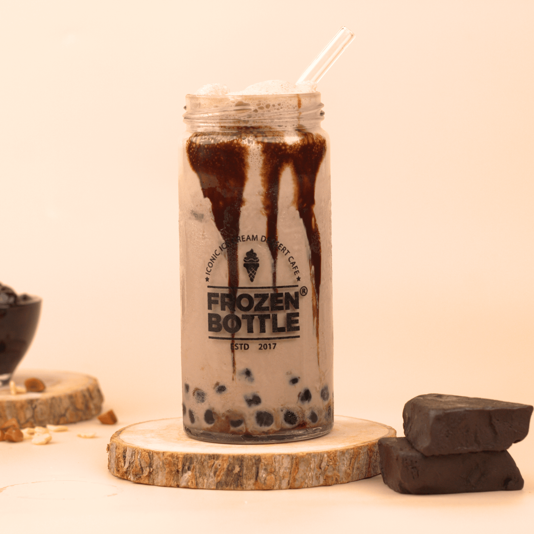 Nutty Chocolate Bubble Tea Nutty Chocolate Bubble Tea