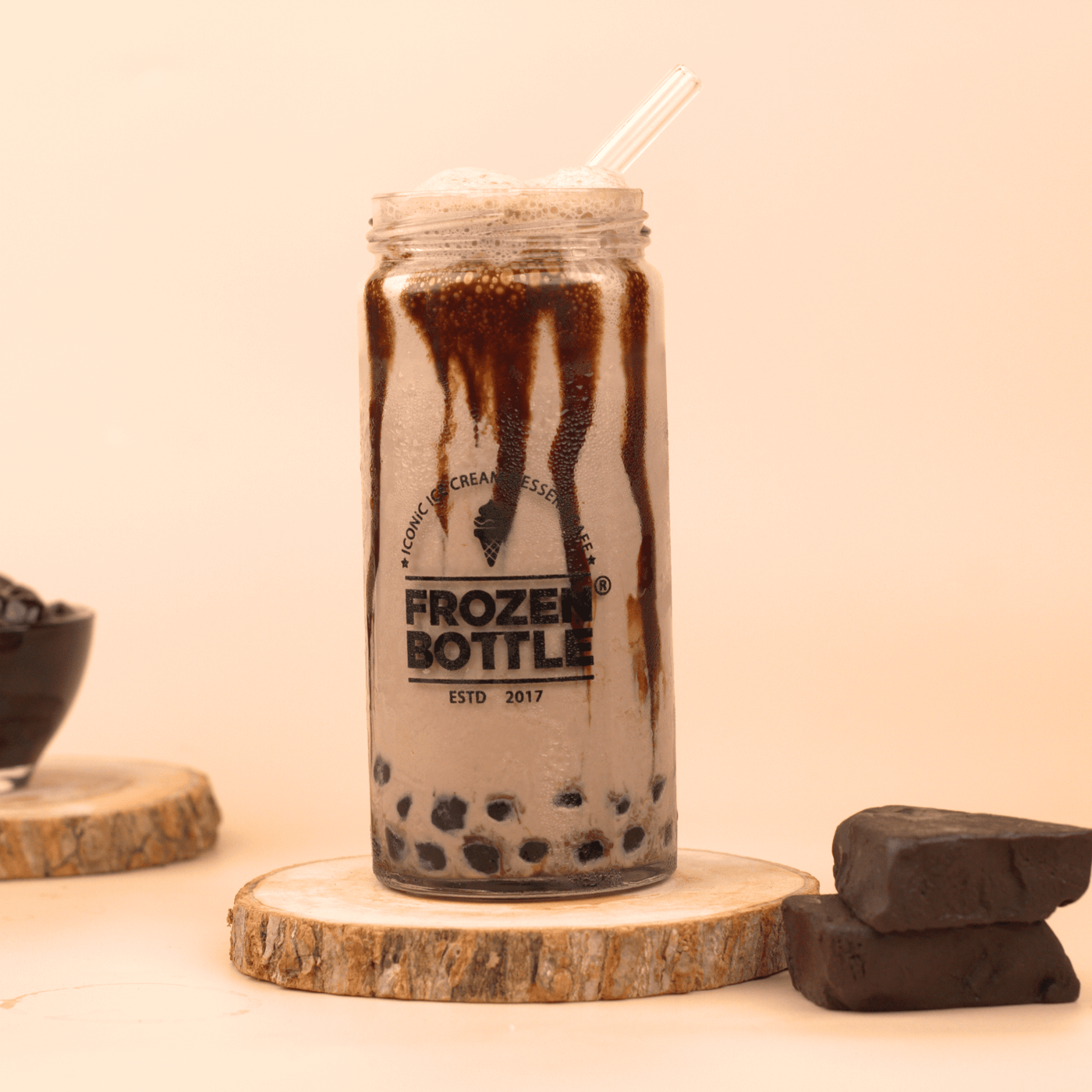 Rich Chocolate Bubble Tea | Decadent Cocoa Delight – Frozen Bottle