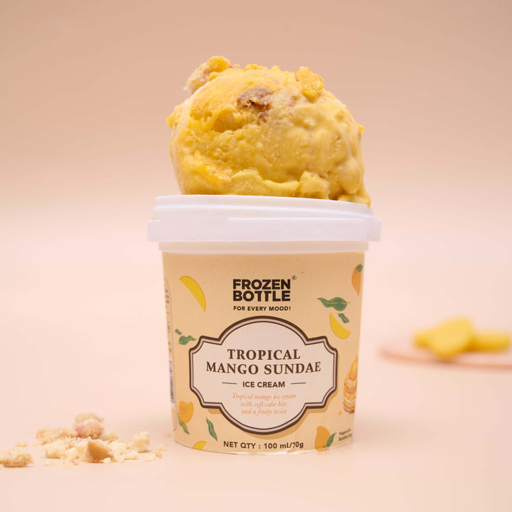 Mango Sundae – Tropical Ice Cream Delight