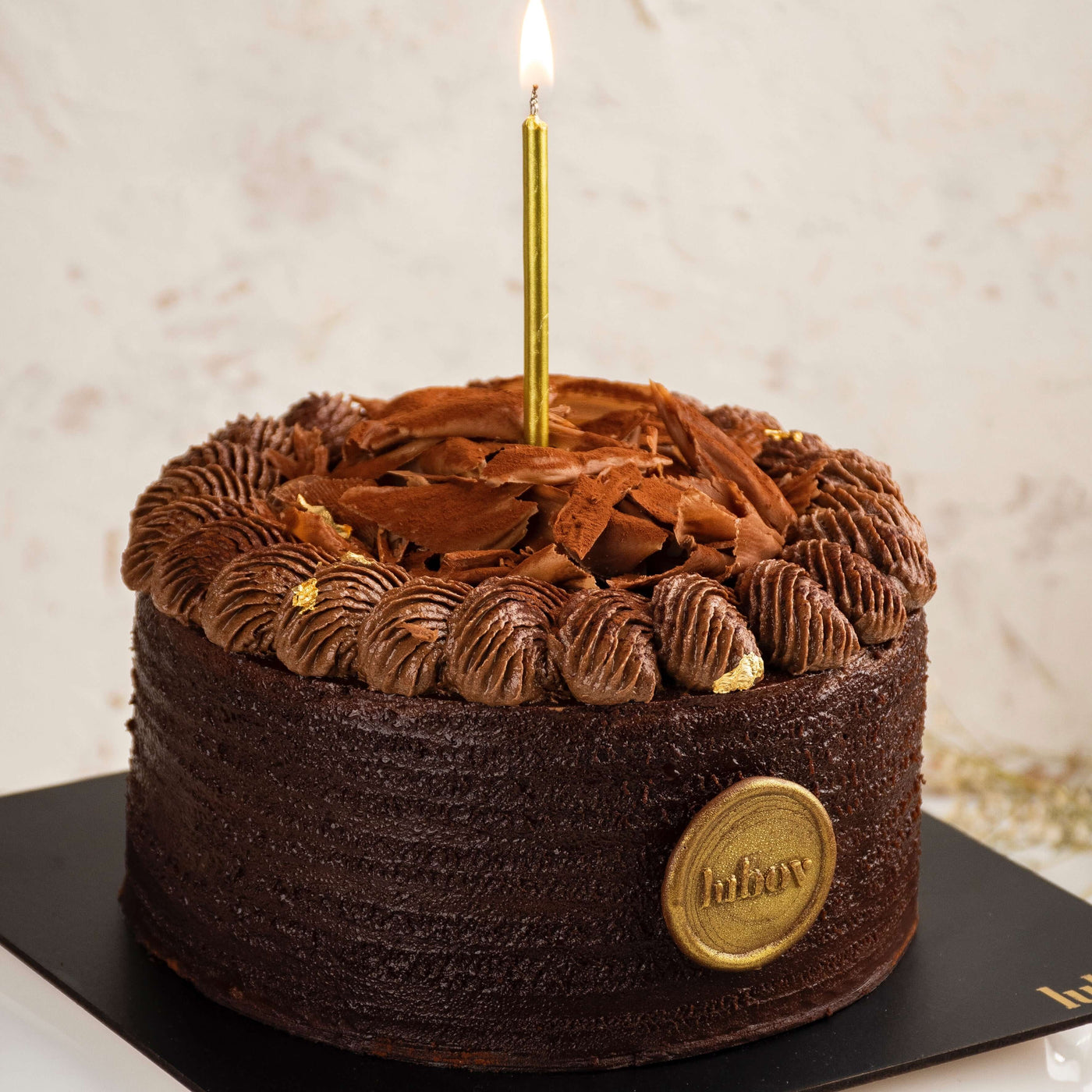 Special Chocolate Dark Fantasy Cake | bakehoney.com